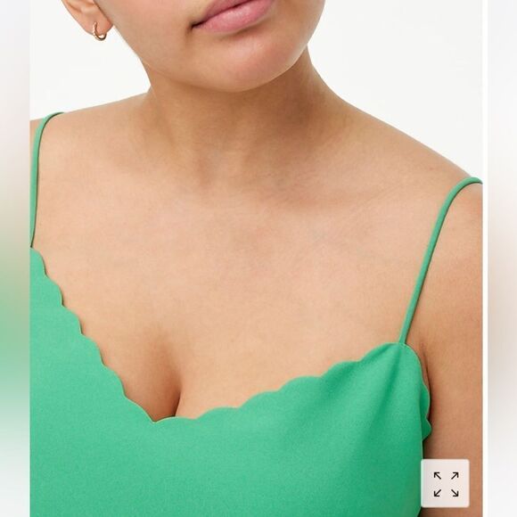 J. Crew Scalloped cami top* - Picture 6 of 11